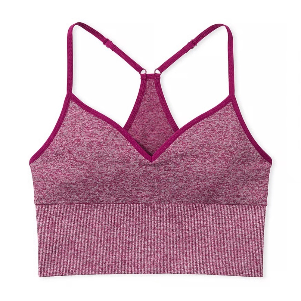 PINK Racerback Seamless Sports Bra Size XS